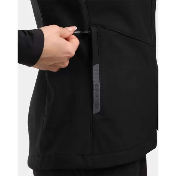  Női softshell mellény KILPI NOIL-W YL0114KI FEKETE 