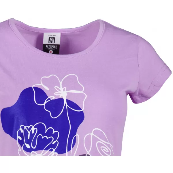  Női póló ALTISPORT ALW189122 ORCHIDEA 