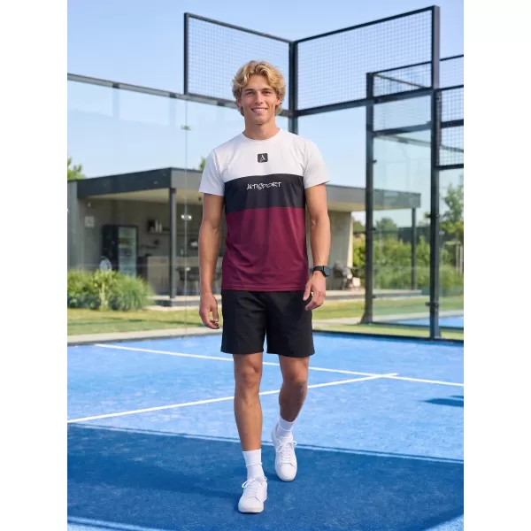  Férfi funkcionális T -piró prémium plusz ALTISPORT VOJ/ALM051TR02 BURGUNDIA 
