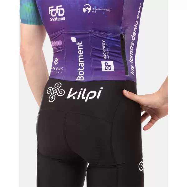  Kerékpár jumpsuit rövid ujjú KILPI AURORA-M YM0367KI KÉK 