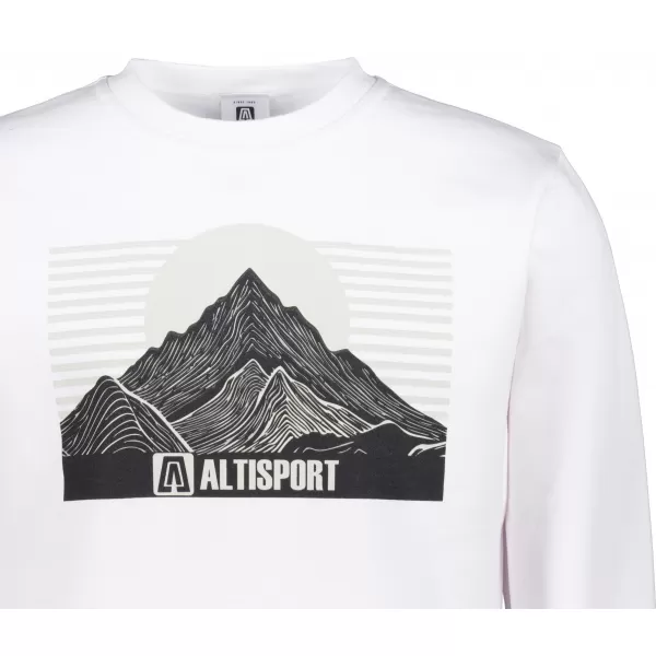  Férfi pulóver ALTISPORT ALM188406 FEHÉR 