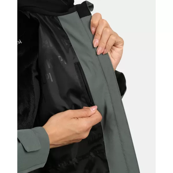  Kabát KILPI AYRA-W YL0120KI KHAKI 