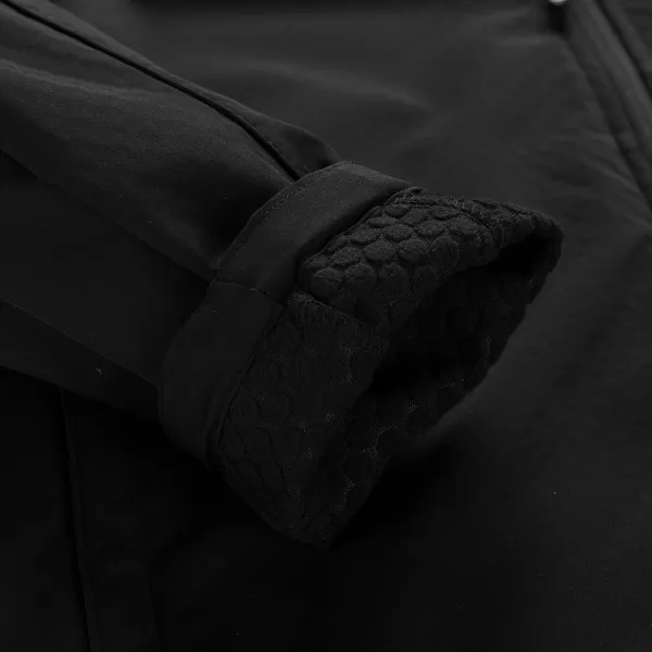  Férfi softshell dzseki ALPINE PRO HOOR MJCE623 FEKETE 
