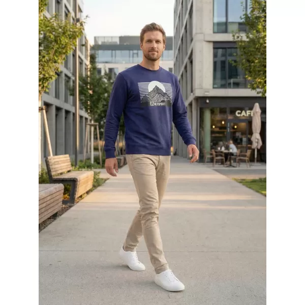  Férfi pulóver ALTISPORT ALM188406 ÉJFÉL 