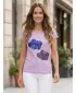 Női póló ALTISPORT ALW189122 ORCHIDEA