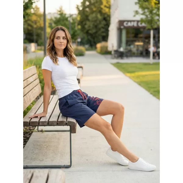  Hölgyek rövidnadrágja ALTISPORT ELISSA SÖTÉTKÉK 