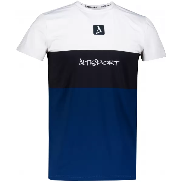  Férfi funkcionális T -piró prémium plusz ALTISPORT VOJ/ALM051TR02 FEHÉR -BLUE 