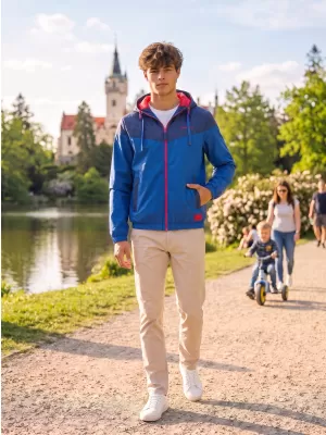 Kabát ALTISPORT EDMON SÖTÉTKÉK