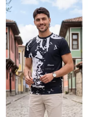 Férfi funkcionális T -piró prémium plusz ALTISPORT VOJ/ALM057TR02 FEKETE