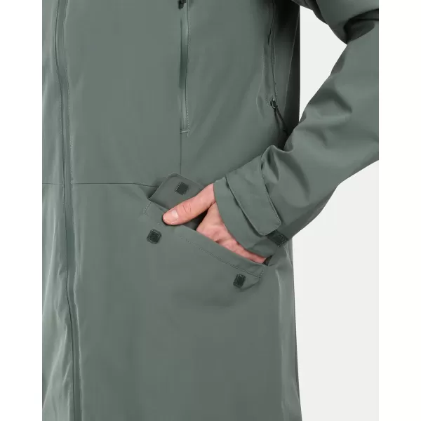  Férfi kabát KILPI AYRA-M YM0130KI KHAKI 