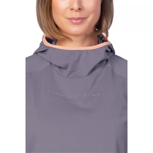  Női pulóver HANNAH NYMA HOODY SZÜRKE GERINC MEL 