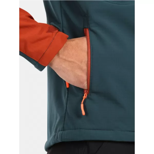  Férfi softshell dzseki KILPI ONTAVIO-M YM0111KI SÖTÉTZÖLD 