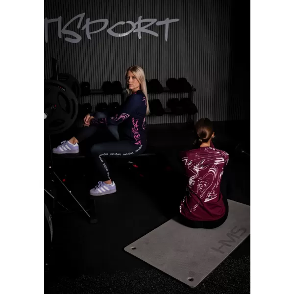 Női funkcionális T -piró hosszú ujjú prémiummal ALTISPORT VOJ/ALW064TR03 ÉRC 