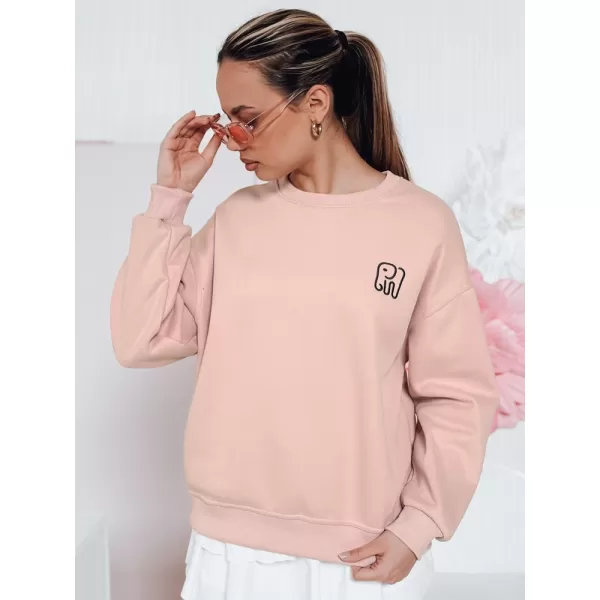  Női pulóver DSTREET SOFTSLON BY1432 RÓZSASZÍN 