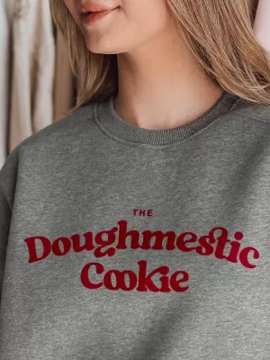Női pulóver DSTREET COOKIES BY1443 SÖTÉTSZÜRKE