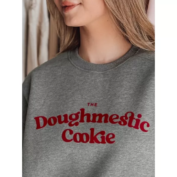  Női pulóver DSTREET COOKIES BY1443 SÖTÉTSZÜRKE 