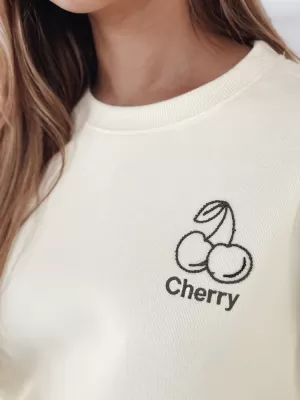 Női pulóver DSTREET CHERSOFT BY1400 FEHÉR