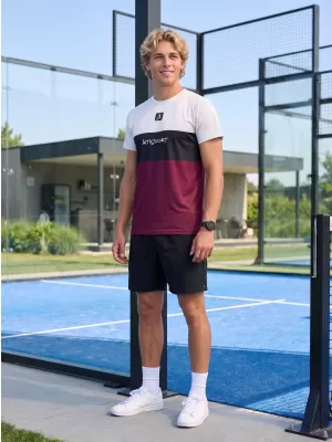 Férfi funkcionális T -piró prémium plusz ALTISPORT VOJ/ALM051TR02 BURGUNDIA