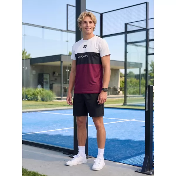  Férfi funkcionális T -piró prémium plusz ALTISPORT VOJ/ALM051TR02 BURGUNDIA 