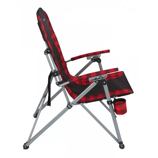  Fotel HUSKY MOSSY FEKETE/PIROS 