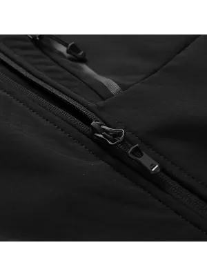 Férfi softshell dzseki ALPINE PRO HOOR MJCE623 FEKETE