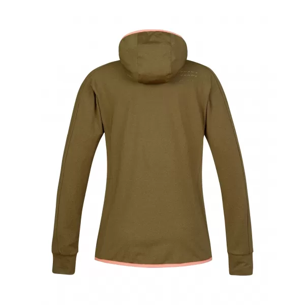  Női pulóver HANNAH NYMA HOODY BÜKKFA 