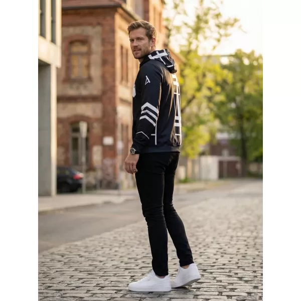 Férfi funkcionális pulóver a zip prémiumon ALTISPORT VOJ/ALM098MI02 SHIBA 