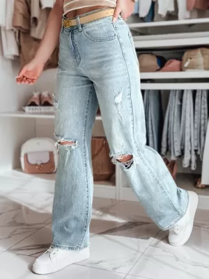 Hölgyek nadrágja DSTREET STYLLEG UY2491 KÉK