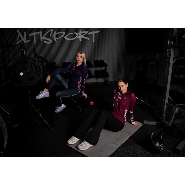  Női funkcionális T -piró hosszú ujjú prémiummal ALTISPORT VOJ/ALW064TR03 ÉRC 