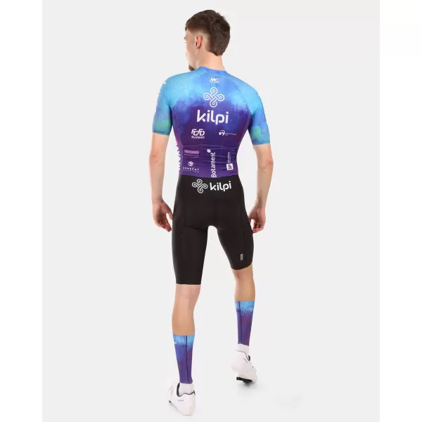  Kerékpár jumpsuit rövid ujjú KILPI AURORA-M YM0367KI KÉK 
