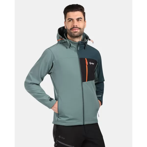  Férfi softshell dzseki KILPI ONTAVIO-M YM0111KI KHAKI 