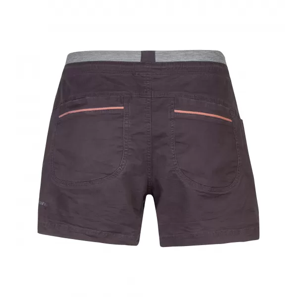  Hölgyek rövidnadrágja HANNAH MOKKA SHORTS FEKETE BAB 