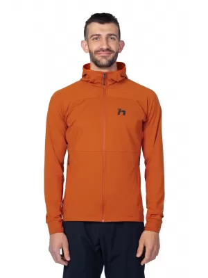 Férfi pulóver HANNAH ETHAN HOODY FAZEKASOK AGYAG MEL