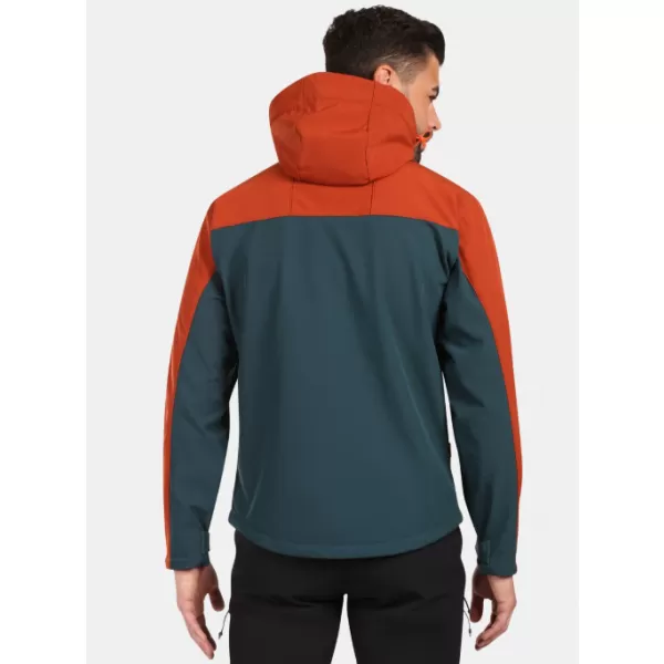  Férfi softshell dzseki KILPI ONTAVIO-M YM0111KI SÖTÉTZÖLD 