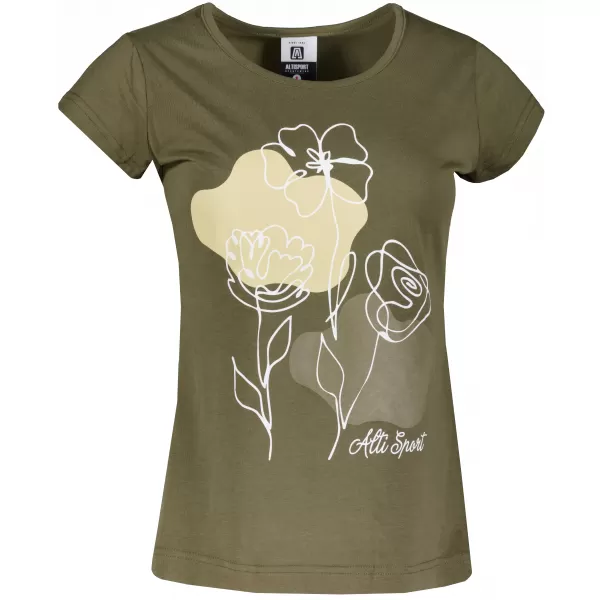  T -póló ALTISPORT ALW189122 KHAKI 