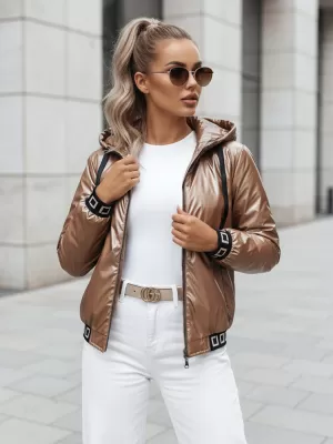 Női kabát DSTREET BOMBESS TY4913 BÉZS