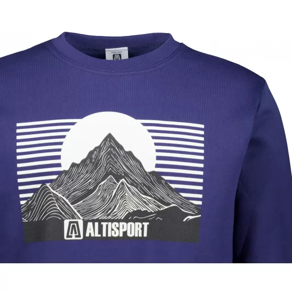  Férfi pulóver ALTISPORT ALM188406 ÉJFÉL 