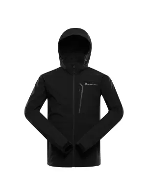 Férfi softshell dzseki ALPINE PRO HOOR MJCE623 FEKETE