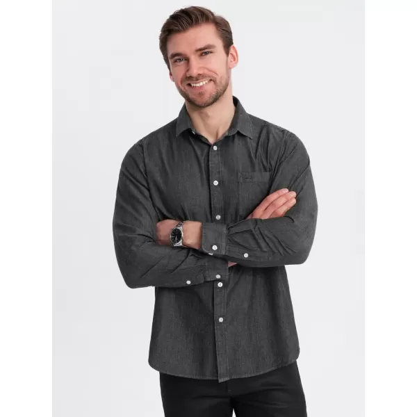  Ing OMBRE OM-SHDS-0181 FEKETE 