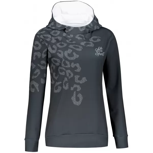  Női funkcionális pulóver prémium ALTISPORT VOJ/ALW047MI01 FEKETE 