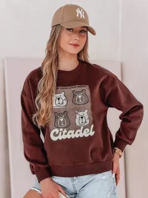 Női pulóver DSTREET MMISOBEARS BY1434 BORDE