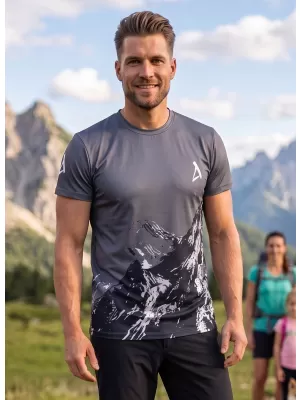 Férfi funkcionális T -piró prémium plusz ALTISPORT VOJ/ALM059TR02 SZÜRKE
