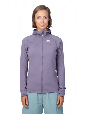 Női pulóver HANNAH ELI HOODY SZÜRKE GERINC MEL