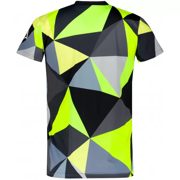  Férfi funkcionális T -piró prémium plusz ALTISPORT VOJ/ALM007TR02 FEKETE/FLUO SÁRGA 