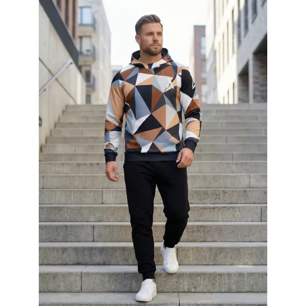  Férfi funkcionális pulóver prémium ALTISPORT VOJ/ALM007MI01 FEKETE -BROWN 