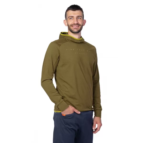  Férfi pulóver HANNAH THONY HOODY BÜKKFA 