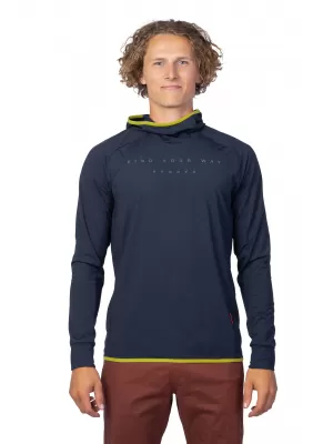 Férfi pulóver HANNAH THONY HOODY VULKÁN
