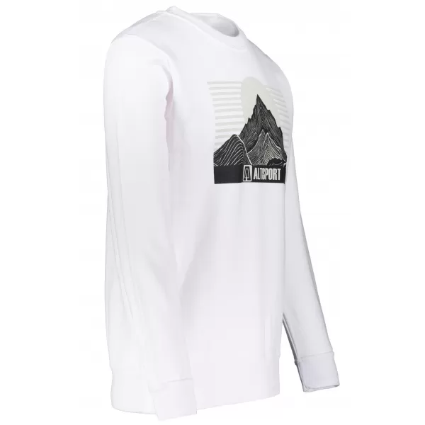  Férfi pulóver ALTISPORT ALM188406 FEHÉR 