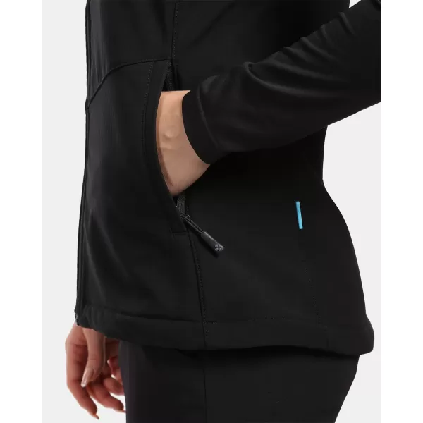  Női softshell mellény KILPI NOIL-W YL0114KI FEKETE 