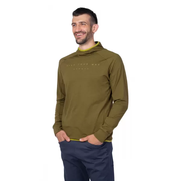  Férfi pulóver HANNAH THONY HOODY BÜKKFA 